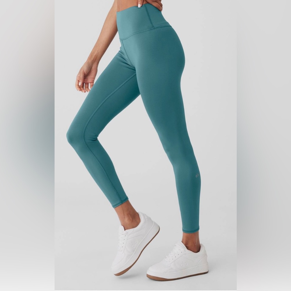 ALO Teal Agate Blue 7/8 Airlift Legging